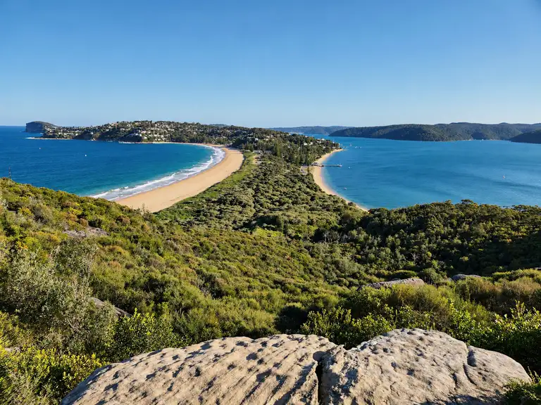 View over Palm Beach, NSW.
